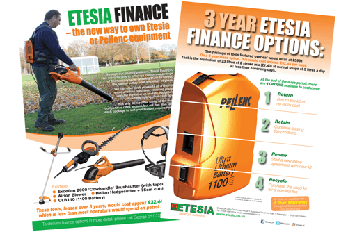 Etesia announces new finance options for 2016