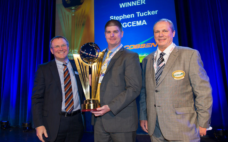 Stephen Tucker wins 2015 Edwin Budding Award