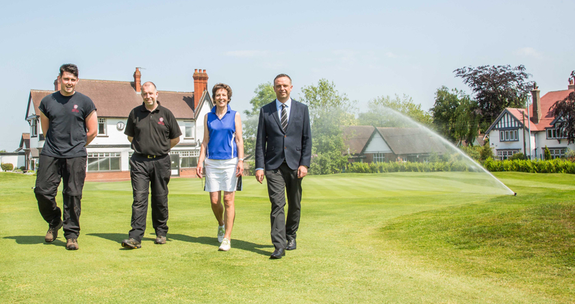 New irrigation system for oldest golf club