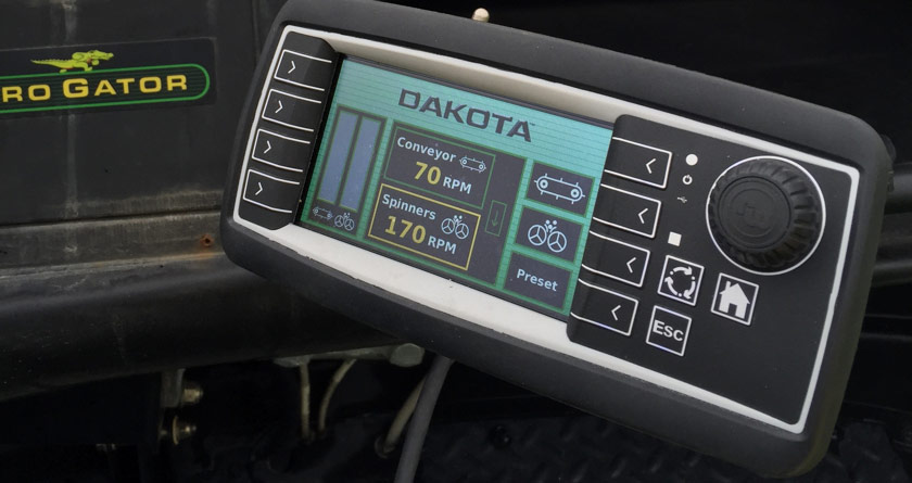 Dakota redesign electronic control panel