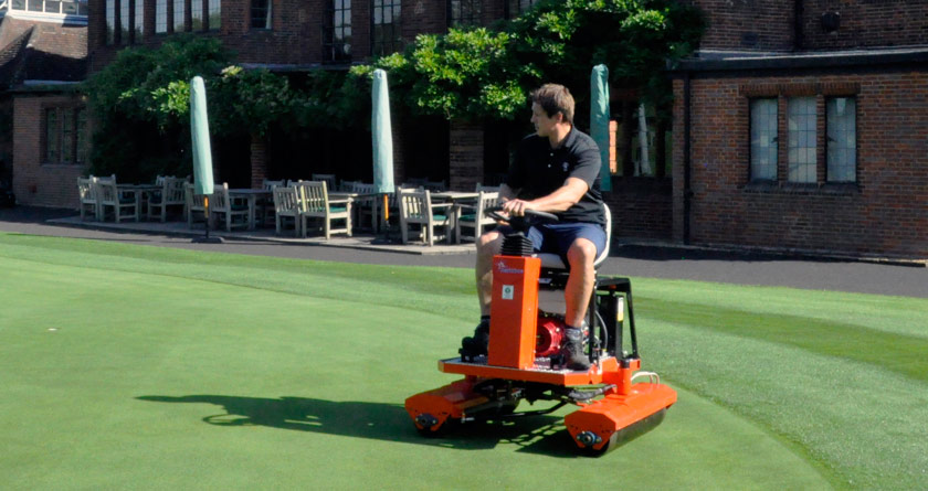 First Ultra Lite greens roller in the UK