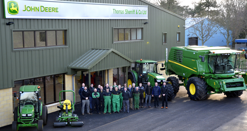Sherriff extends John Deere dealership area