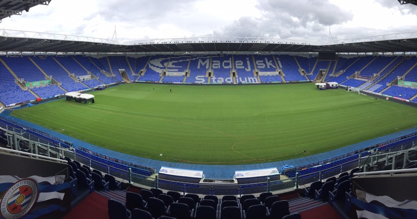 Reading have a pitch fit for Royals