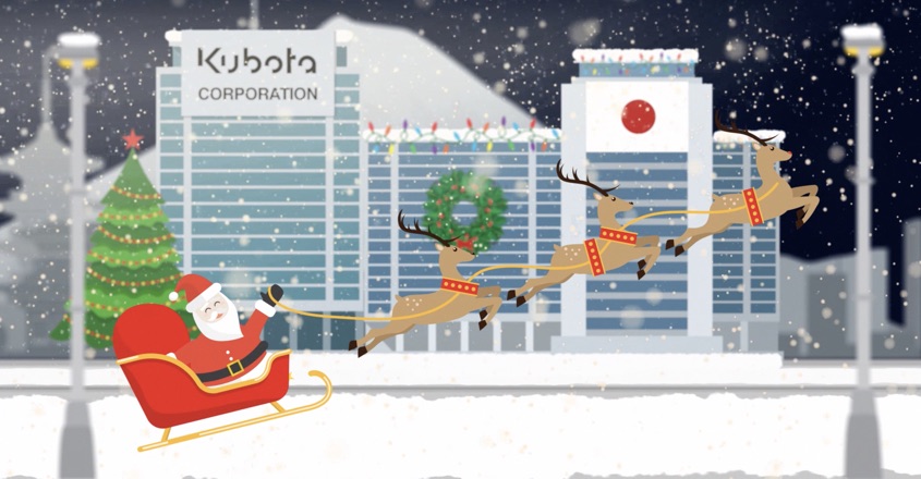 Christmas comes early for Kubota