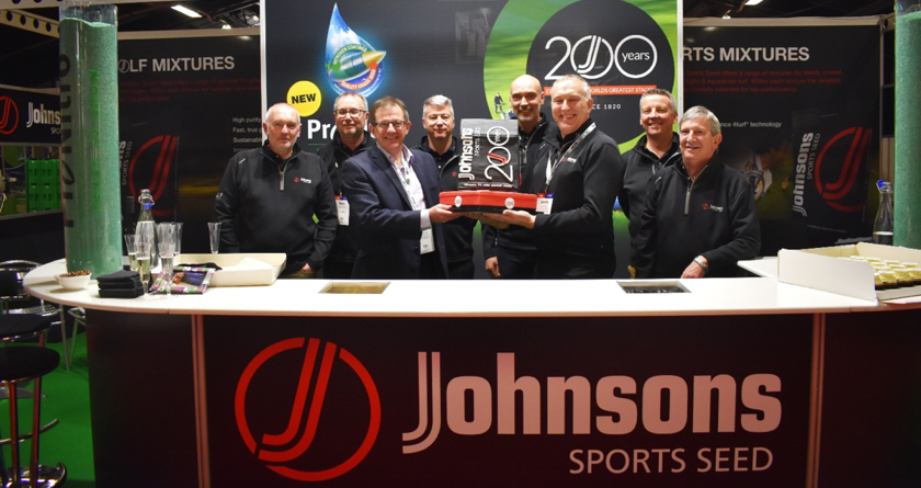 Johnsons Sports Seed celebrate 200 Years at BTME 2020