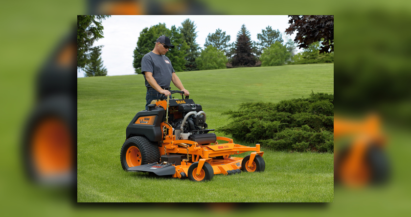 New SCAG Stand-on mower