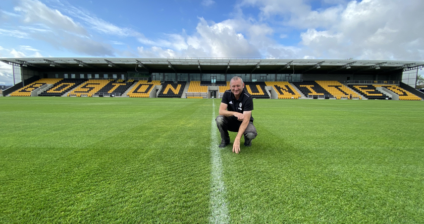 Mansfield Sand helps to give Boston United FC a new identity