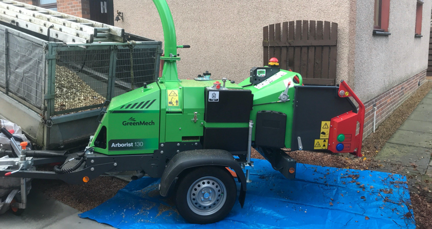GreenMech Arborist 130 proves to be a ‘pocket rocket’ for R M Brown Tree Services