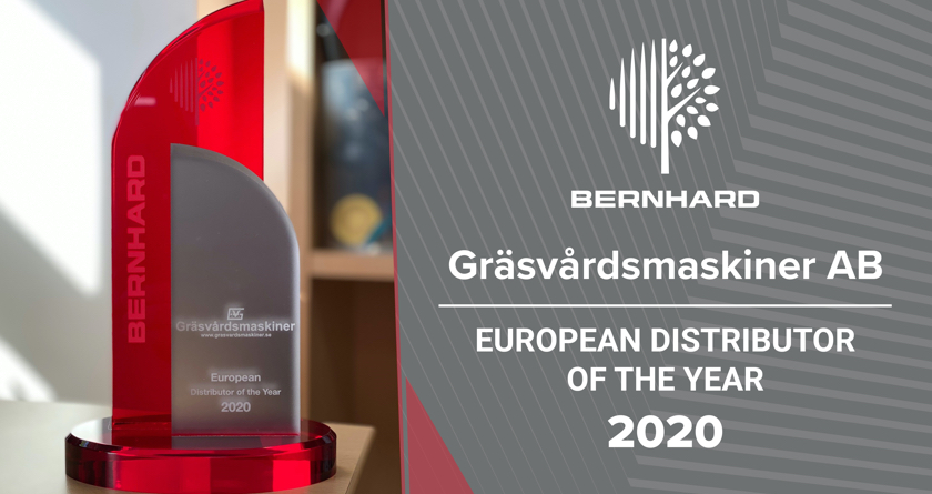Bernhard and Company announces European Distributor of the Year award winner