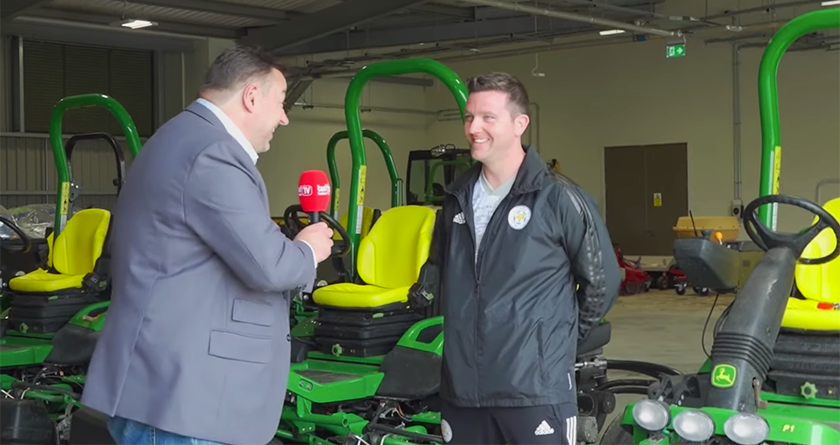 Watch: Interview with LCFC’s John Ledwidge – Head of Sports Turf and Grounds
