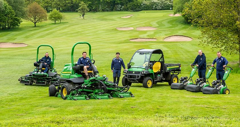 New lease of life for machinery fleet at Chorley Golf Club
