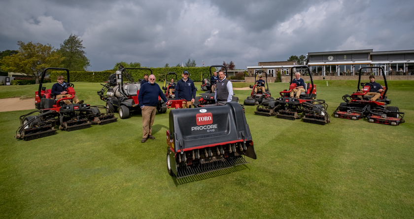 Centenary celebrations on course with help from Toro