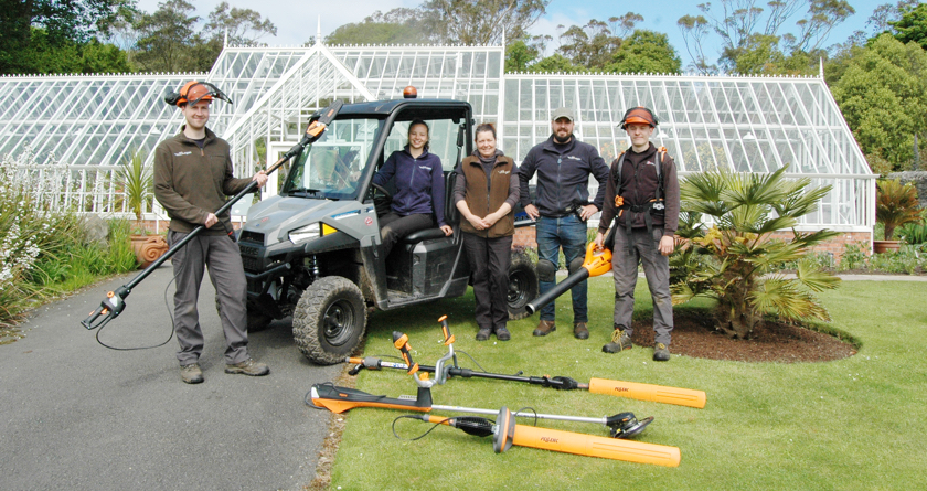 Pellenc maintains Scotland’s most exotic garden