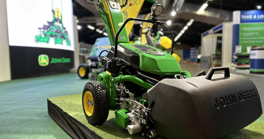 John Deere Launch Electric Greens Mowers & Hybrid Innovations