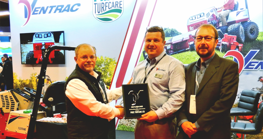 Distributor Award For Price Turfcare At BTME