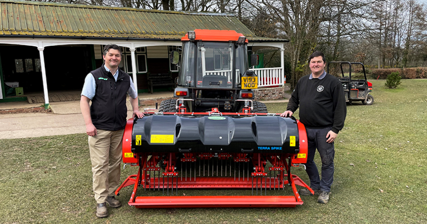 Honiton GC upgrades 17-year-old Wiedemann Terra Spike XF with GXi8 HD