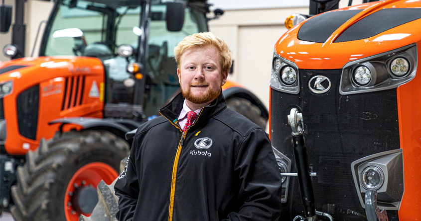 Kubota appoints Will Barker as dealer manager for the east Midlands and Eastern Counties