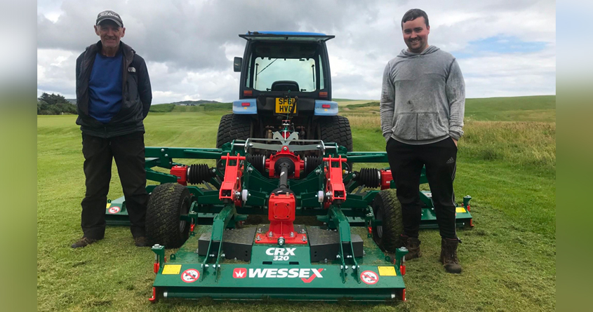 Wessex CRX makes cutting faster for Mull of Kintyre’s Dunaverty GC