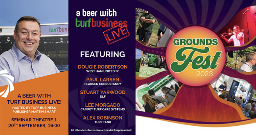 You’re invited for a beer with Turf Business LIVE!