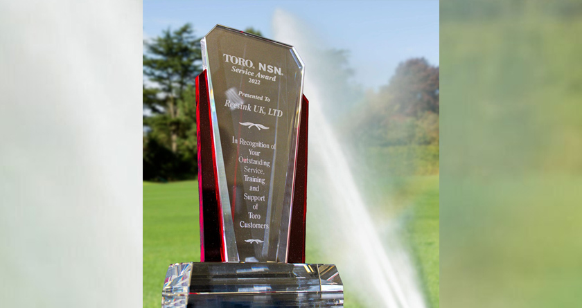 Prestigious award win for Reesink Hydro-Scapes