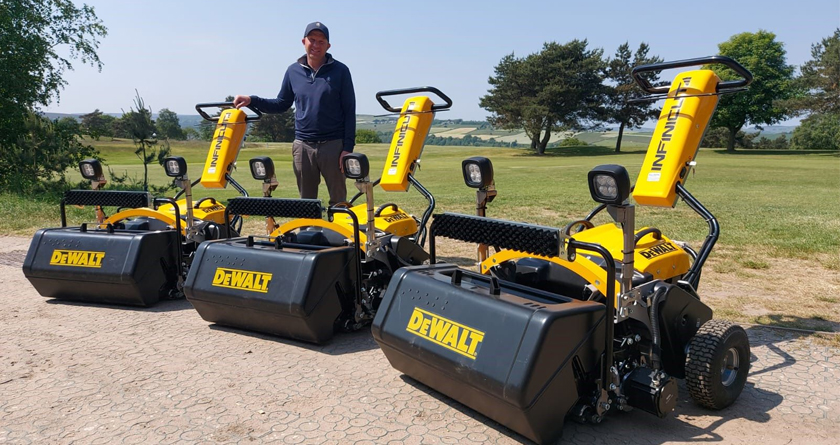Trio of INFINICUT’s deliver impressive cut quality and battery life for Hallamshire Golf Club