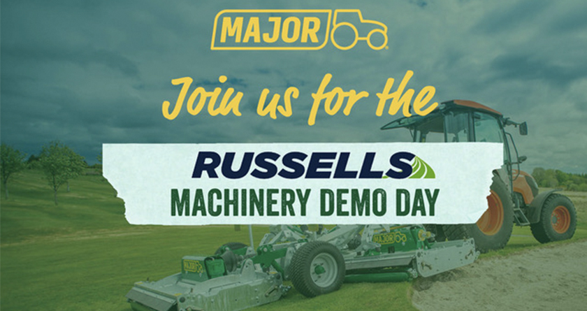 Don’t miss the Major Mower Demo Day with Russells!