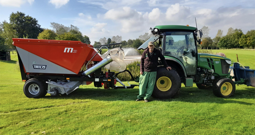 Trilo M3 cleans up at Ombersley Golf Club!