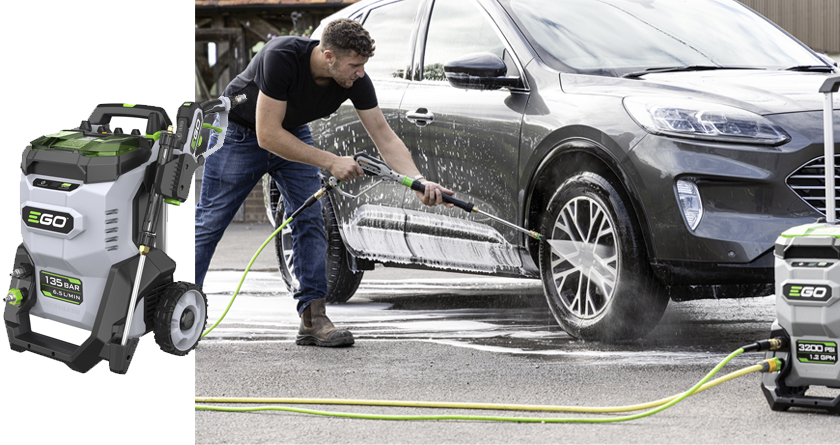 Release the pressure with new washer from EGO power plus