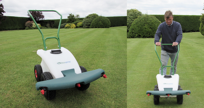 Acuspray ‘perfect way to keep large lawns in tip-top condition’ says Cambridgeshire gardener