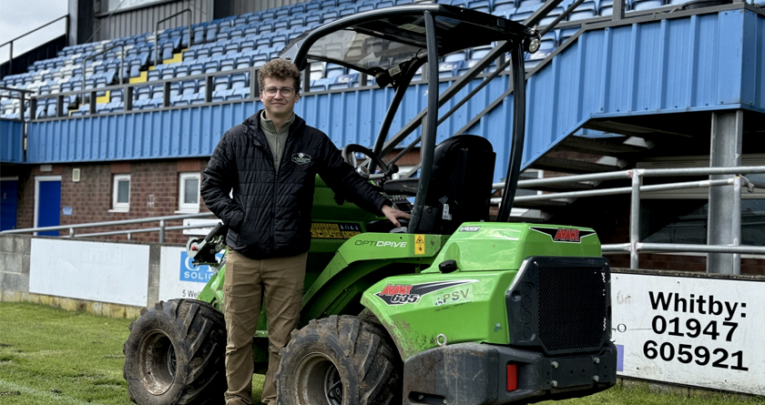 Avant Compact Loaders: Powering success for Whitby Town FC and JC Gardening