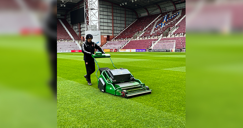 Going green: Heart of Midlothian F.C. embraces the Dennis ES-34R