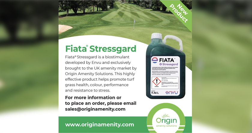 Origin Amenity Solutions introduces Fiata Stressgard® from Envu to the UK Golf Market