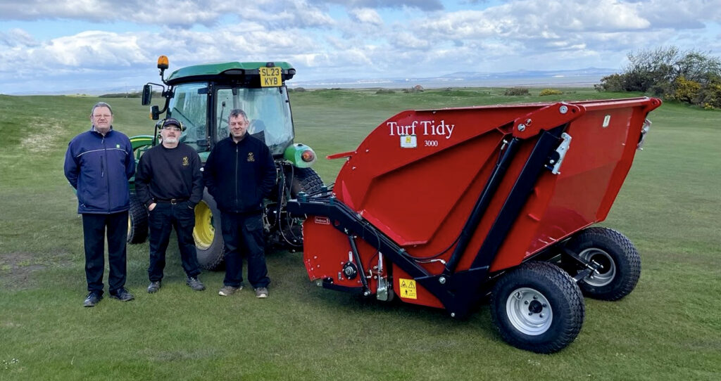 Tidy by name, tidy by nature with latest Redexim delivery at Craigielaw Golf Club