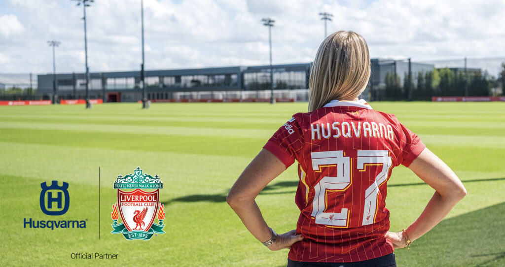 Husqvarna and Liverpool Football Club break new ground with unique global partnership