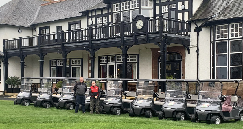 Eight EZGO newcomers for The Royal Burgess Golfing Society of Edinburgh