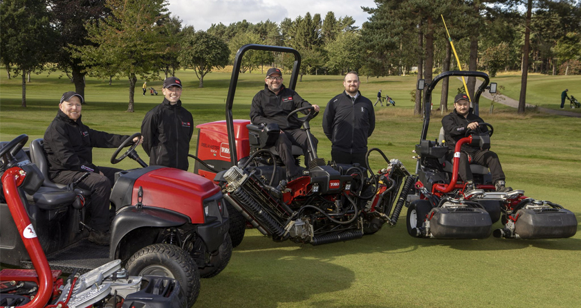Small fleet from TORO brings huge boost in productivity at Forres