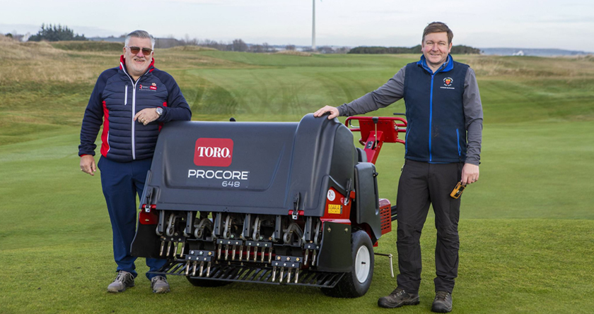 The Toro “must have tool” for aeration arrives at Royal Aberdeen