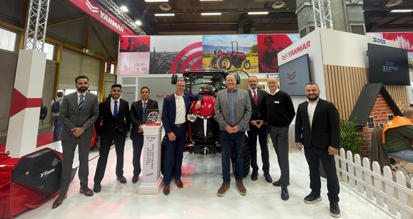 Happy New Year start for Yanmar and BOSS