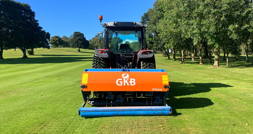 GKB Deep Tine Aerator receives glowing review from N&E Grounds Maintenance