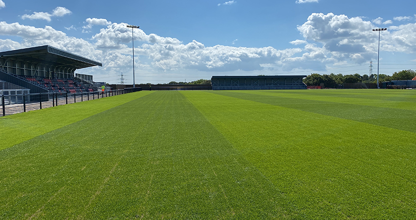 White Horse Contractors praise Johnsons Sports Seed range