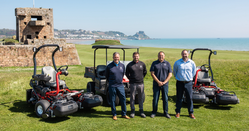 Royal Jersey GC recovers after fire with help from Reesink and Toro