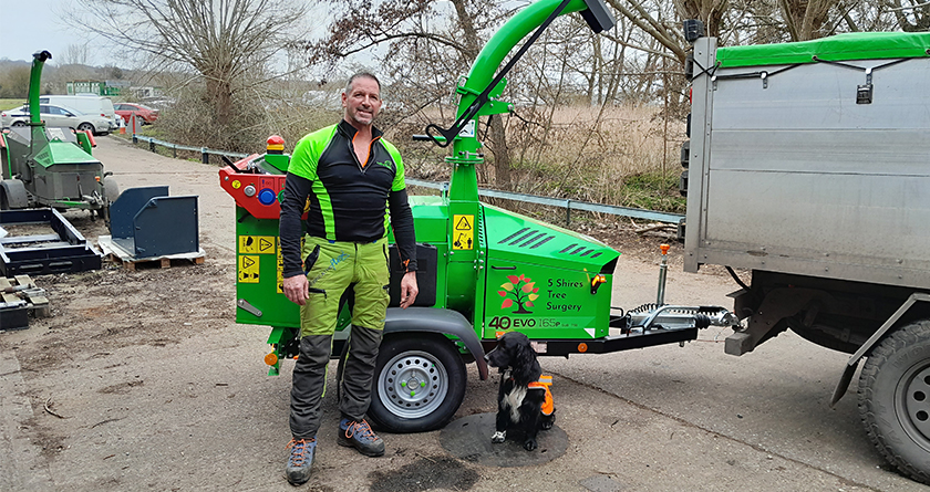 It’s GreenMech every time for 5 Shires Tree Surgery