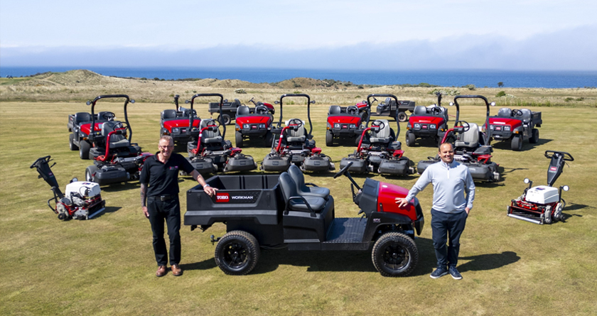 Gullane Golf Club continue success with Toro