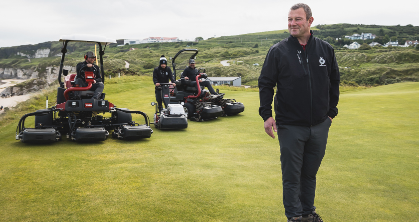 Royal Portrush hosts the 153 rd Open with help from Toro and Reesink
