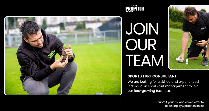 Job Vacancy: Sports Turf Consultant, ProPitch
