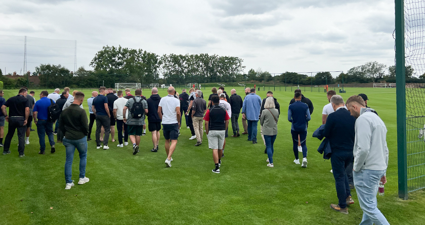 Second Turf Business Focus Groups held at West Ham’s Rush Green Training Ground