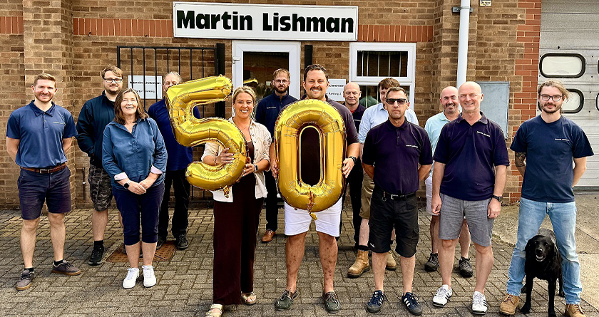 50 years of innovation for Martin Lishman Ltd