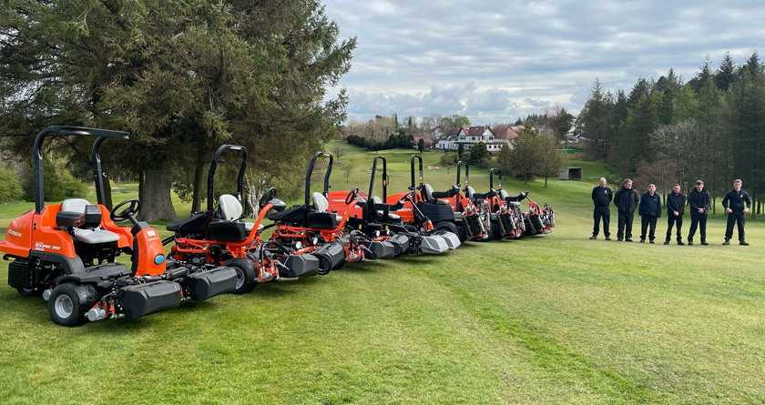 Second machinery fleet agreement for Whitecraigs Golf Club and Fairways GM
