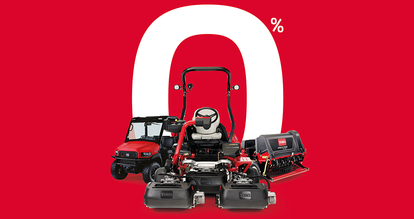Buy Now, Pay Later deal with 0% interest across entire Toro range