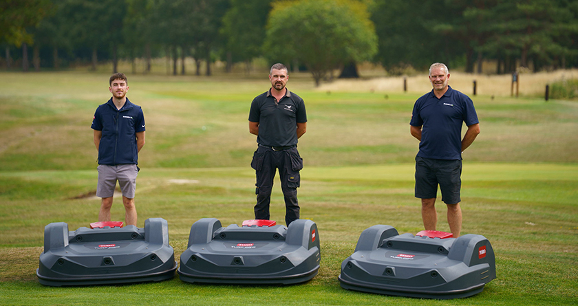 Thonock Park invest in Turf Pro autonomous mowers